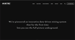 Desktop Screenshot of minetec.com.au